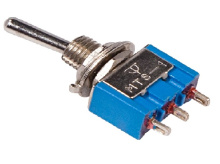 Тумблер Rexant микро 3А вкл-вкл 1полюс 3контакта (10)