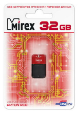 Флэш-диск Mirex 32GB Arton красный