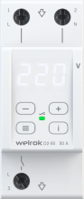 Реле напряжения Welrok D2-50 white 50А 220В (40)
