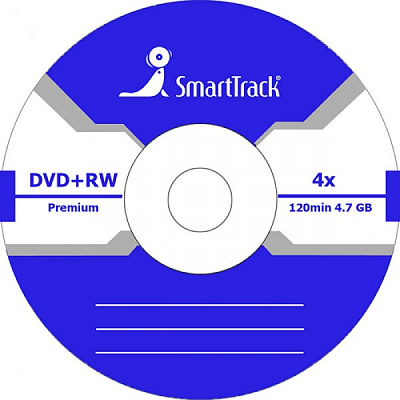 DVD+ RW  SmartTrack 4.7 Gb 16x Конверт (1/200)
