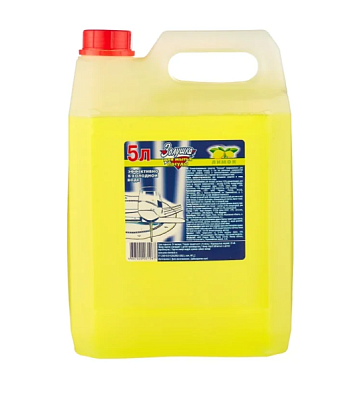 Ср-во д/посуды Золушка 5л Лимон ПЭТ канистра