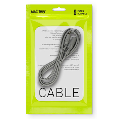 Удл. 3.5мм - 3.5мм 3 м SmartBuy черный