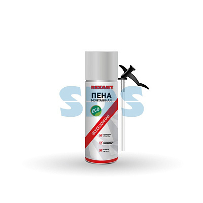 Пена монтаж бытовая Rexant 420г 40л всесезонная (16)