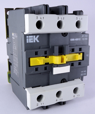 Контактор  80А 230В/АС3 1НО 1НЗ IEK КМИ-48012 (4)