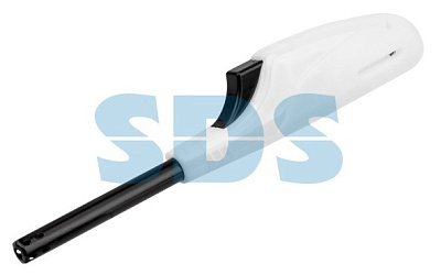 Зажигалка газовая Сокол СК-306 белый (144)