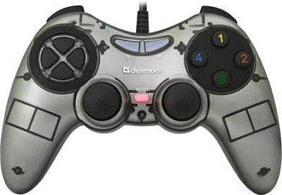 Геймпад Defender Zoom USB Xinput 10 кнопок, 2 стика (40)