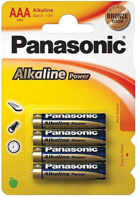 Panasonic  Alkaline Power LR 3 4/блистер (48/240)