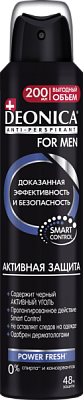 Дезодорант-антиперспирант мужской 200мл Deonica For Men Активная защита (6)