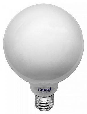 Лампа фил шар G95  8Вт Е27 4500К 820Лм General матов (5)