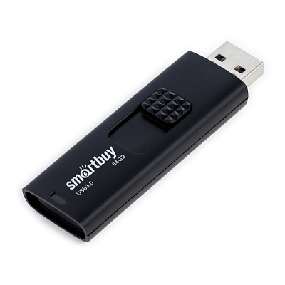 Флэш-диск SmartBuy 64GB USB 3.0 Fashion черный