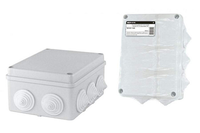Коробка TDM 150х110х70мм IP55 10вводов штрихкод (30)