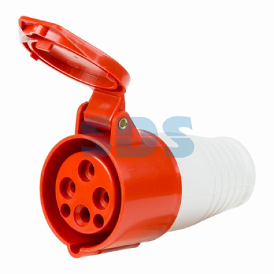Розетка 214 3Р+РЕ 16А 380В IP44 Rexant (10)