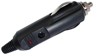 Штекер автоприкуривателя с индикатором / предохранитель 3 А.REXANT (50)