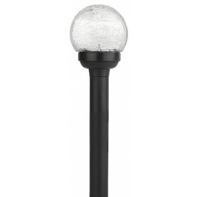 Св-к диод Эра PL33 солн бат RGB 330мм черный IP44 (1)