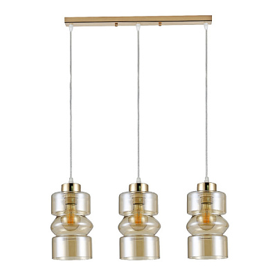 Св-к подвес 3хЕ27 Экономсвет 30114/3GD AMB