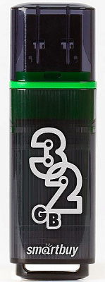 Флэш-диск SmartBuy 32GB USB 3.0 Glossy темно-сер
