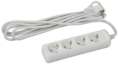 Удл 4гн  3м с/з ПВС 2200Вт 3x0.75мм² Эра (20)