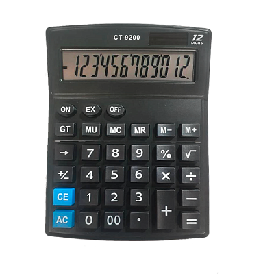 Калькулятор настольный CT-9200 12разр 2-е пит