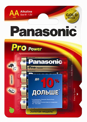 Panasonic  Pro Power LR 6  4/блистер (48/240)