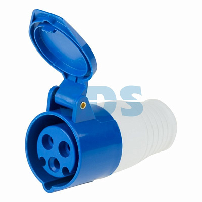 Розетка 213 2Р+РЕ 16А 220В IP44 Rexant (10)