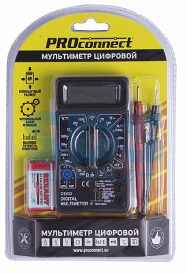 Мультиметр Proconnect M832 (DT832 Прозвонка) (10)