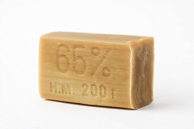 Мыло хоз НМЖК 65% 250г б/уп коробка (48)