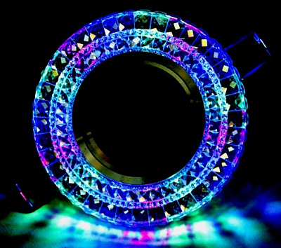 Св-к точ MR16 Эра DK LD3 SL/RGB RGB подсв d100/65мм (50)