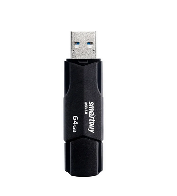 Флэш-диск SmartBuy 64GB Clue черный