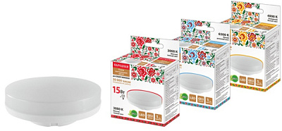 Лампа диод GX53  7Вт 4000К 560Лм TDM Народная (10/100)