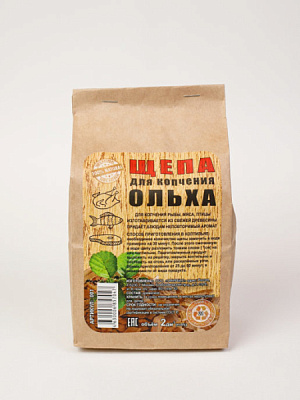 Щепа для копчения Ольховая 2л 350гр Офирбис (40)
