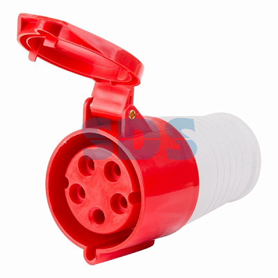 Розетка 225 3Р+РЕ+N 32А 380В IP44 Rexant (10)