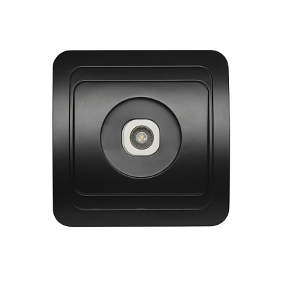 Розетка Smartbuy Марс чёрный TV (10) Н