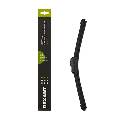 Щетка стеклоочистителя бескаркасная Optimal 350мм Rexant