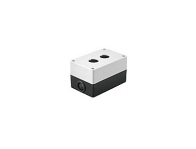 Kорпус IEK КП102 для кнопок 2места белый (10)