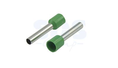 Наконечник штыр втул изол  6мм²-18 НШВи зеленый 100шт Rexant (100)