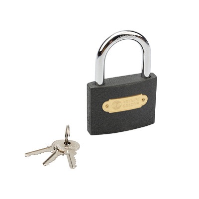 Замок навесной 75мм Чугун Четыре сезона СЧ 75 (6)