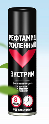 Рефтамид аэр Экстрим 150мл клещ, комар, мошка Усиленный 8 часов (24/3072)* 