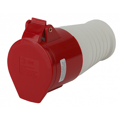 Розетка 225 3Р+РЕ+N 32А 380В IP44 Эра (10)