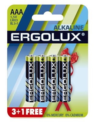 LR 3 Ergolux  3+1/блистер (40/960)
