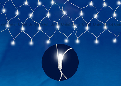 Сетка Uniel 240LED белый 2,5х2м контр. IP20